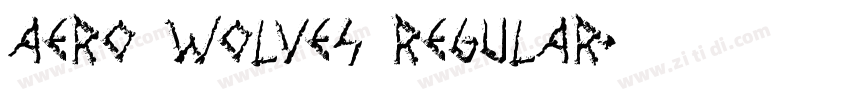 Aero Wolves Regular字体转换